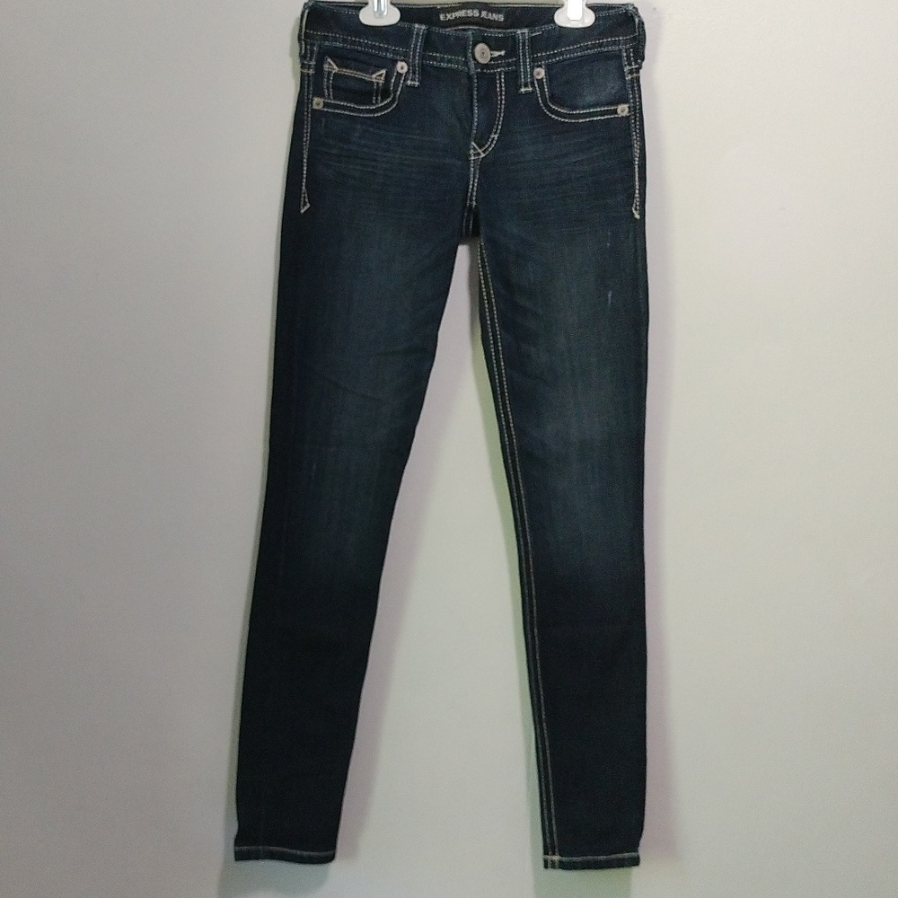 Express Stella Low-rise jeggings  size 0r